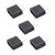 CY 5pcs Type-C USB-C to USB 2.0 OTG Adapter for Cell Phone Tablet & USB Cable & Flash Disk & Mouse & Laptop Black