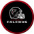 Creative Converting 8 Count Atlanta Falcons Paper Dessert Plates