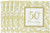 "50th Anniversary" Beverage Napkins 16 Ct.