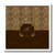 3dRose Elegant Cheetah Animal Print with Gold Framed Monogram Letter M - Iron on Heat Transfer, 6 by 6-Inch, for White Material (ht_113828_2)