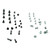 51Pcs Full Screws Set for Nintendo Switch Console Compatible Replacement Philips Head Screw