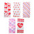 Valentine Cellophane Bag Assortment (5 dozen per unit) 5 1/2" x 3 1/4" x 11"