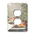 3dRose lsp_25775_6 Christmas Tree and Violin Snowflake Art Outlet Cover Multi-Color