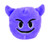 KIDS PREFERRED Emoji Beanbag - Smiling Face with Horns Plush