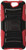 HR Wireless Carrying Case for HTC One A9 AERO - Retail Packaging - Black/Red