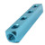 uxcell Pneumatic Air 4 Way Air Hose Inline Manifold Block Splitter Turquoise Color