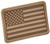 USA Flag (Left Arm) Rubber Patch by Hazard 4(R)
