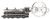 HARRY POTTER Hogwarts Express Pewter Key Ring