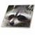 3D Rose Raccoon Ceramic Tile, Multicolor