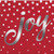 Creative Converting 16-Count Beverage Paper Napkins, Holiday Sparkle and Shine Red