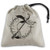 Q WORKSHOP Elvish Beige & Black Basic Dice Bag