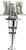 Thirstystone Wine Stopper, Boots, Silver