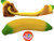 JA-RU Super Stretchy Banana and Bouncy Ball Bundle Stretches Long. Smells Good 3340p
