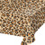 Creative Converting 329660 TABLECOVER PL 54" X 108" AOP LEOPARD PRINT, 54 x 108, Multicolor