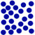 LITKO Game Tokens: Blue