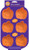Wilton Pumpkin Faces 6 Cavity Silicone Mold