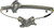 Dorman 749-401 Kia Rear Passenger Side Power Window Regulator