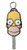 Fox Homer Simpsons Key Holder Key Ring