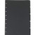 Staples 321298 Arc System Tab Dividers Black 5-5/6-Inch x 8-1/2-Inch