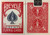 Red Rider Back Bicycle Playing Cards Poker Size Deck USPCC