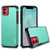 J&D Case Compatible for iPhone 11 Case, Heavy Duty [Dual Layer] Hybrid Shock Proof Protective Rugged Bumper Case for iPhone 11 Case - [Not for iPhone 11 Pro/iPhone 11 Pro Max] - Mint