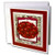 3dRose Fröhliche Weihnachten, Merry Christmas in German, Cranberry Ornament - Greeting Cards, 6 x 6 inches, set of 12 (gc_37018_2) 3dRose Fröhliche Weihnachten, Merry Christmas in German, Cranberry Ornament - Greeting Cards, 6 x 6 inches, set of 12 (gc_37018_2)