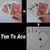 OUERMAMA 4 Amazing Cards Number Change Magic Tricks Playing Cards Magic Tricks Close Up Magic Props Professional Poker Magic