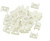 iExcell 100 Pcs White 4.5mm Cable Tie Mount Wire Buddle Saddle Holder