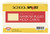 School Smart 90# Ruled Index Card, 4 x 6 Inches, Canary, Pack of 100