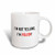 3dRose 223189_1 Print Of Text Hustler, Black Mug, 11 oz