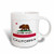 3dRose 107355_1""California State Flag" Ceramic Mug 11 oz White