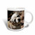 3dRose 165640_1 White Chihuahua Posing For Photograph Ceramic Mug 11oz Multicolored