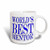 3dRose mug_193638_1 Worlds Best Mentor Blue Ceramic Mug, 11-Ounce