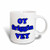 3dRose mug_163814_1 Oy Friggin Vey, Blue Ceramic Mug, 11-Ounce