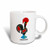 3dRose mug_160659_1 The Black Portuguese Rooster Or Galo De Barcelos Ceramic Mug, 11-Ounce