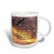 3dRose mug_2 7419_1 Isaiah 40-31 Bible Verse with Eagle Against a Troubled Sky Ceramic Mug, 11-Ounce
