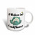 3dRose 104977_1"I"I Believe In Cauliflower" Ceramic Mug, 11 oz, White