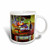 3dRose Picasso Painting Bowl of Fruit N Guitar Mug, 11-Ounce