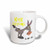 3dRose mug_115646_1 Kick Sarcoma in The Ass Awareness Ribbon Cause Design Ceramic Mug, 11-Ounce