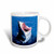 3dRose Great White Shark Mug, 11-Ounce