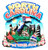 North Carolina State Montage Wood Fridge Magnet 2