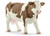 Schleich North America Simmental Cow Toy Figure