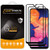 (2 Pack) Supershieldz for Samsung (Galaxy A20E) Tempered Glass Screen Protector, (Full Screen Coverage) Anti Scratch, Bubble Free (Black)