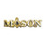 Mason Square & Compass Gold Masonic Lapel Pin - 1" Wide