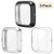 XIMU Screen Protector Case Compatible with Fitbit Versa 2, 3-Pack Versa 2 Screen Protector Versa 2 Case Bumper Soft TPU Versa 2 Cover Full Coverage Versa 2 Screen Protector (ONLY for Versa 2)