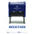 Received by Date Self Inking Rubber Stamp (Blue Ink) Medium