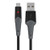 SCOSCHE StrikeLine LED 6' Rugged Charge & Sync Cable for Micro USB Devices - Black