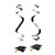 Fun Express Graduation Cap Dangling Swirls (1 dz)