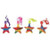 Rhode Island Novelty, Star Shaped Sand Art Bottle Necklaces (Dozen)