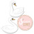 Big Dot of Happiness Swan Soiree - DIY Shaped White Swan Baby Shower or Birthday Party Cut-Outs - 24 Count